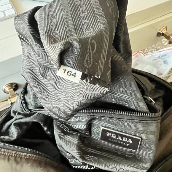 Prada Brown Nylon Messenger Bag - Picture 8 of 8